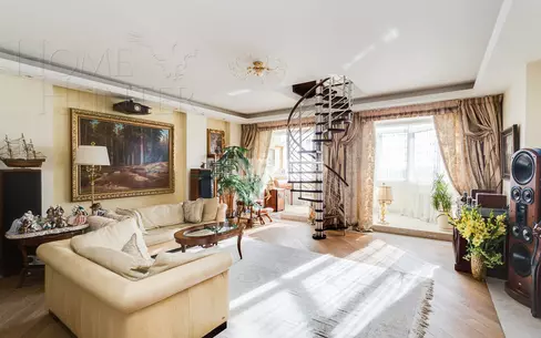 2-УРОВНЕВЫЙ ПЕНТХАУС С ОТДЕЛКОЙ 256.1 М² НА 17 ЭТАЖЕ