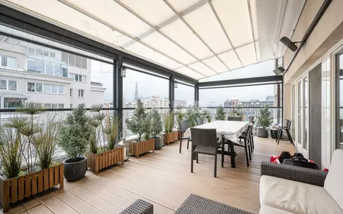 3-КОМН. ПЕНТХАУС С ОТДЕЛКОЙ 210 М² НА 10 ЭТАЖЕ