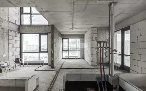 2-УРОВНЕВАЯ КВАРТИРА БЕЗ ОТДЕЛКИ 202.8 М² НА 8 ЭТАЖЕ