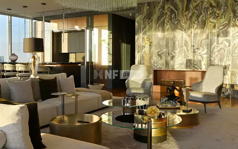 12-КОМН. АПАРТАМЕНТЫ С ОТДЕЛКОЙ 1 000 М² НА 77 ЭТАЖЕ
