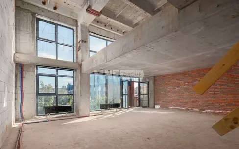 2-УРОВНЕВЫЕ АПАРТАМЕНТЫ БЕЗ ОТДЕЛКИ 157 М² НА 4 ЭТАЖЕ
