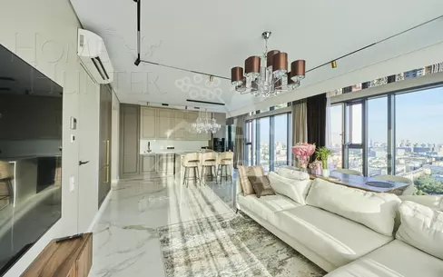 4-КОМН. КВАРТИРА С ОТДЕЛКОЙ 144 М² НА 28 ЭТАЖЕ