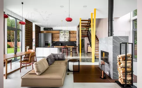 2-этажный коттедж 342 м² с отделкой