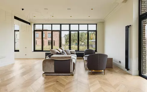 2-этажный коттедж 380 м² с отделкой