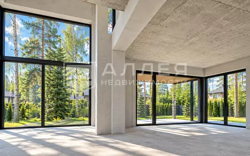 2-этажный коттедж 550 м² без отделки