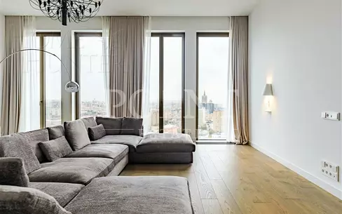 4-КОМН. ПЕНТХАУС С ОТДЕЛКОЙ 253 М² НА 21 ЭТАЖЕ