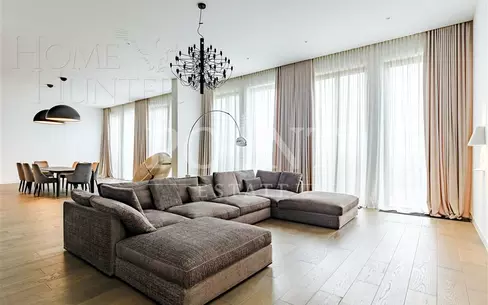 4-КОМН. ПЕНТХАУС С ОТДЕЛКОЙ 253 М² НА 21 ЭТАЖЕ
