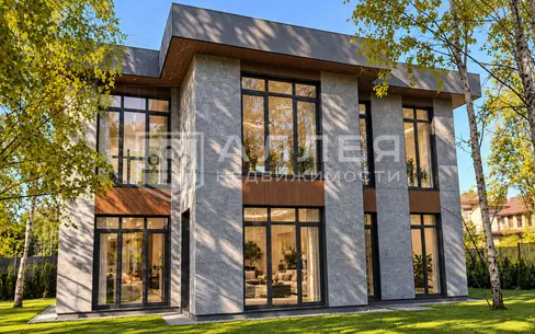 2-этажный коттедж 490 м² с отделкой