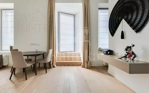 1-КОМН. АПАРТАМЕНТЫ С ОТДЕЛКОЙ 35.7 М² НА 2 ЭТАЖЕ