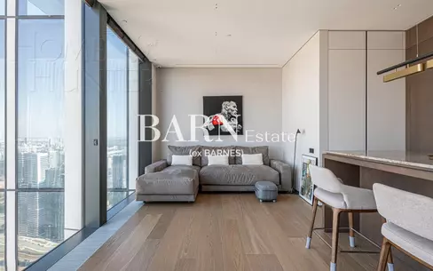 2-КОМН. АПАРТАМЕНТЫ С ОТДЕЛКОЙ 85.7 М² НА 51 ЭТАЖЕ