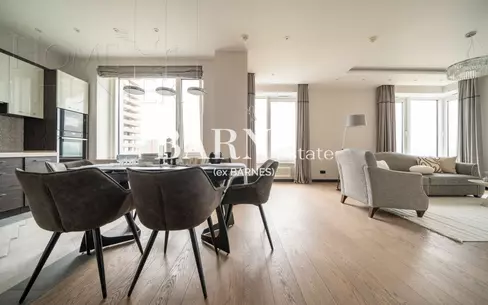 3-КОМН. КВАРТИРА С ОТДЕЛКОЙ 120 М² НА 17 ЭТАЖЕ