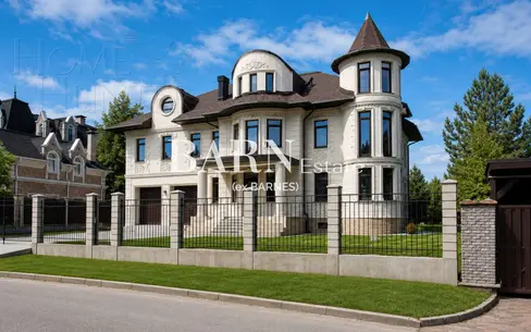 2-этажный коттедж 860 м² без отделки
