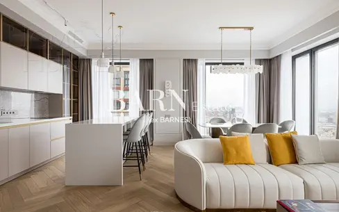 4-КОМН. КВАРТИРА С ОТДЕЛКОЙ 135 М² НА 35 ЭТАЖЕ