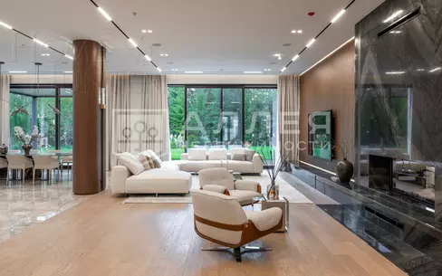 2-этажный коттедж 1 200 м² с отделкой