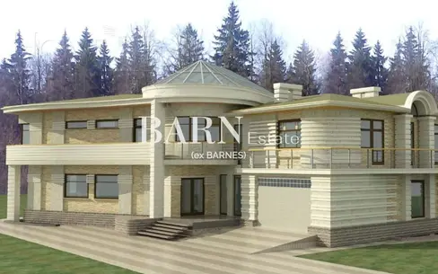 2-этажный коттедж 1 700 м² без отделки
