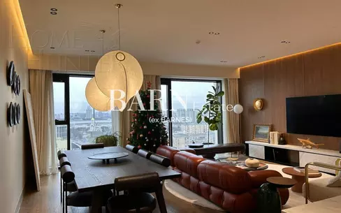 3-КОМН. АПАРТАМЕНТЫ С ОТДЕЛКОЙ 128.2 М² НА 18 ЭТАЖЕ