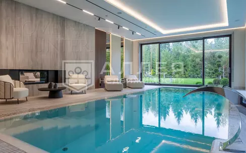 2-этажный коттедж 1 200 м² с отделкой
