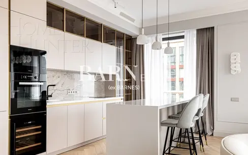 4-КОМН. КВАРТИРА С ОТДЕЛКОЙ 135 М² НА 35 ЭТАЖЕ