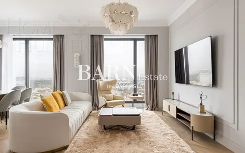 4-КОМН. КВАРТИРА С ОТДЕЛКОЙ 135 М² НА 35 ЭТАЖЕ