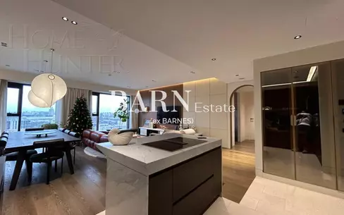 3-КОМН. АПАРТАМЕНТЫ С ОТДЕЛКОЙ 128.2 М² НА 18 ЭТАЖЕ