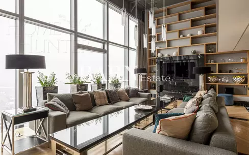2-УРОВНЕВЫЕ АПАРТАМЕНТЫ С ОТДЕЛКОЙ 154 М² НА 68 ЭТАЖЕ