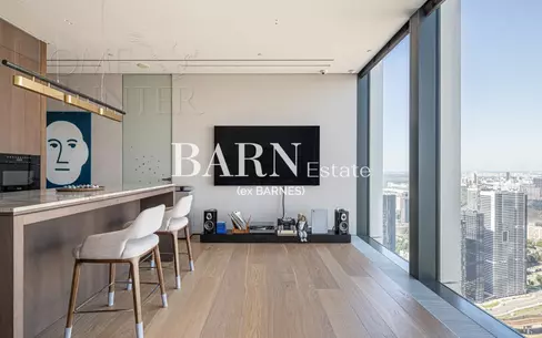 2-КОМН. АПАРТАМЕНТЫ С ОТДЕЛКОЙ 85.7 М² НА 51 ЭТАЖЕ