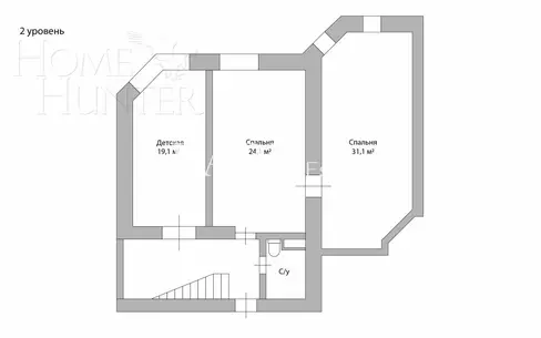 3-УРОВНЕВАЯ КВАРТИРА С ОТДЕЛКОЙ 227 М² НА 16 ЭТАЖЕ