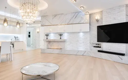 3-КОМН. АПАРТАМЕНТЫ С ОТДЕЛКОЙ 111.6 М² НА 11 ЭТАЖЕ
