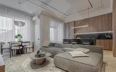 4-КОМН. КВАРТИРА С ОТДЕЛКОЙ 125.6 М² НА 11 ЭТАЖЕ