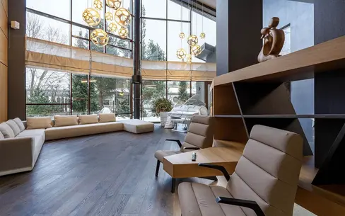 2-этажный коттедж 900 м² с отделкой