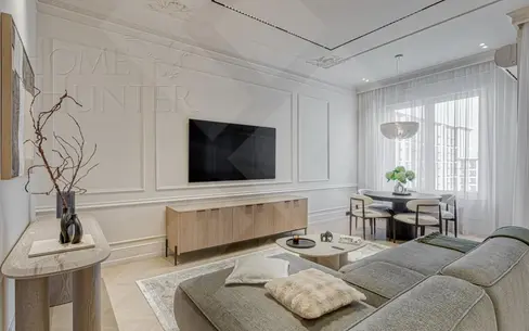 4-КОМН. КВАРТИРА С ОТДЕЛКОЙ 125.6 М² НА 11 ЭТАЖЕ