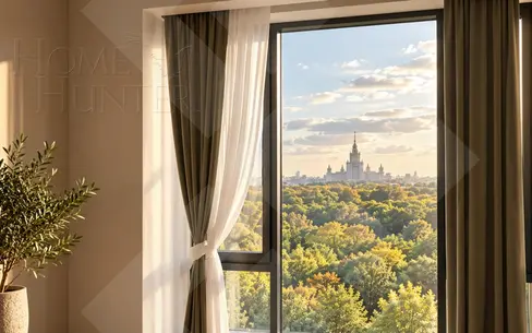 2-КОМН. КВАРТИРА С ОТДЕЛКОЙ 56 М² НА 6 ЭТАЖЕ