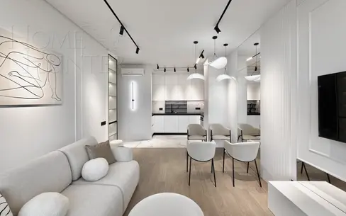 3-КОМН. КВАРТИРА С ОТДЕЛКОЙ 73.1 М² НА 38 ЭТАЖЕ