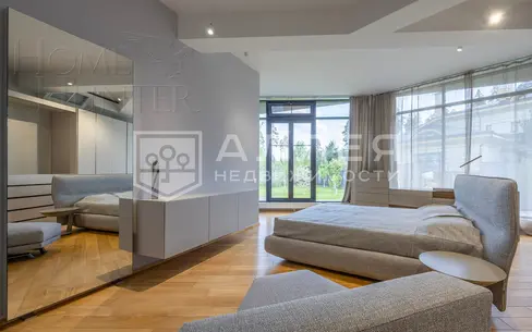 1-этажный коттедж 700 м² с отделкой
