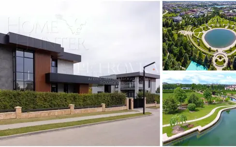 1-этажный коттедж 800 м² без отделки