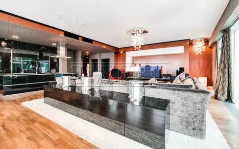 3-УРОВНЕВЫЕ АПАРТАМЕНТЫ С ОТДЕЛКОЙ 222 М² НА 41 ЭТАЖЕ